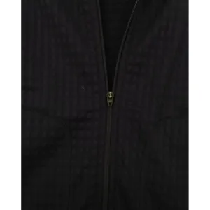 Nike Golf Navy Blue Waffle Knit Full Zip Vest Womens Small White Trim‎ thumbnail 6