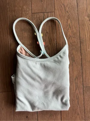 Balance Collection by Marika Light Blue Strappy Racerback Camisole thumbnail 9