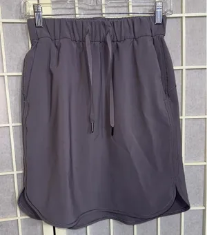 Lululemon On The‎ Fly Skirt Woven Athleisure Athletic Sporty Preppy Tennis 4 thumbnail 1