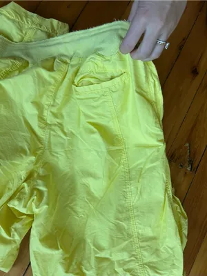 Free People FP Movement by Free People Mesmerize Me Cargo Pants, Yellow medium thumbnail 4