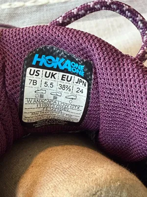 Hoka Anacapa Low GTX Grape Wine Running Shoes Size 7 thumbnail 6