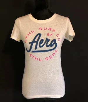 Light Beige AERO ATHL. SURF CO Shirt thumbnail 1