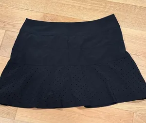 Chase 54 Women's Black Performance Mini Skirt with‎ laser cut Hem 6 thumbnail 1