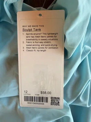 Lululemon Sculpt Tank thumbnail 4