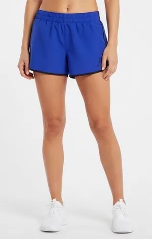 Reebok Blue Athletic Shorts‎ Women's Size L Running Gym Workout Performance thumbnail 1