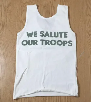 B16 Hooters Girl Military Camo Uniform Tank from Laredo Texas Stretchy Size Xs thumbnail 4
