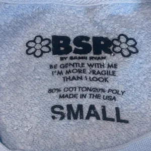 Revolve BSR by Samii Ryan felt cute daisy pastel blue sweatshirt thumbnail 4