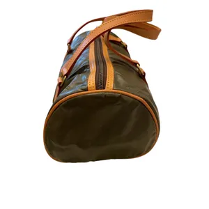 Hunting World 80s Hunter Green Barrel Bag with Tag Hologram RARE Bag thumbnail 2