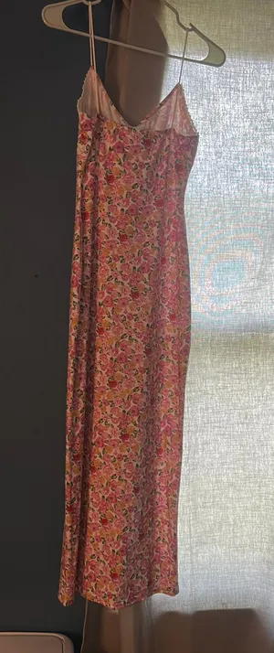Shein Floral Full Length Dress thumbnail 1