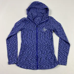 Columbia Jacket Womens Small Blue Hooded Full Zip Sienna Golf‎ Club Lightweight thumbnail 1