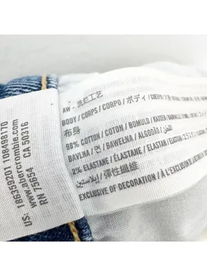 Abercrombie Distressed High Rise Jean Shorts 30 Y2K Grunge Festival Rodeo‎ Boho thumbnail 5