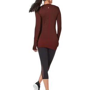 Lululemon Swiftly Tech Long Sleeve Crew *Lulu Red / Black thumbnail 9
