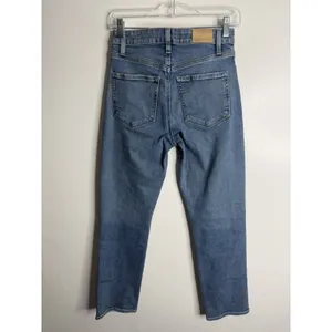 Paige Billy Straight Leg‎ Siena Wash Blue Size 26 Quiet Luxury Minimalist Casual thumbnail 3