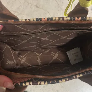 Wrangler Multicolor Patterned Satchel thumbnail 3