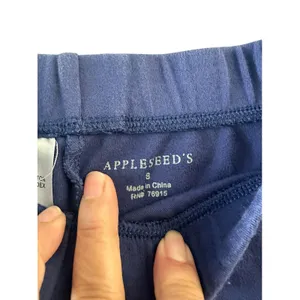 Appleseed's Blue Button Detail Wide Leg Dress Pants Women Sz S thumbnail 4