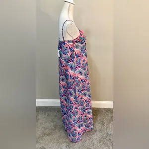 NWT Simply Southern Tropical Floral Maxi Dress thumbnail 6