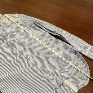 Abercrombie& Finch blue stripe button down thumbnail 7