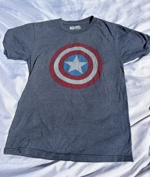 Marvel captain america shield tshirt  thumbnail 1