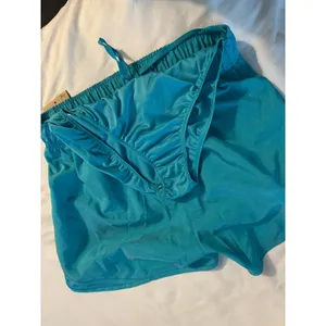 Nike Tempo Dri-FIT Mid-Rise Brief Lined Running Shorts Turquoise Blue Small NEW thumbnail 8