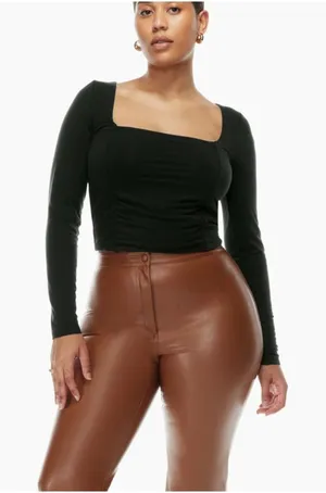 ARITZIA‎ Wilfred Lydia Ruched Long Sleeve Top Sz XS thumbnail 1