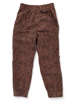 Anthropologie Kalea Cheetah Animal Print High Rise Trouser Joggers Pants XS thumbnail 4