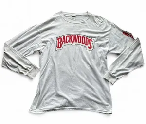 jerzees white long sleeve backwoods graphic tee thumbnail 1