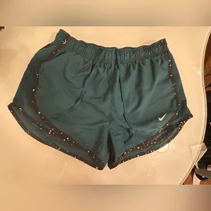 Nike Women's Teal Athletic Shorts thumbnail 2