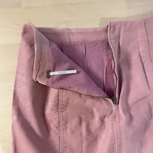 Free‎ People Vegan Leather Mini Skirt Pink Modern Femme Size 8 Lined Coquette thumbnail 6