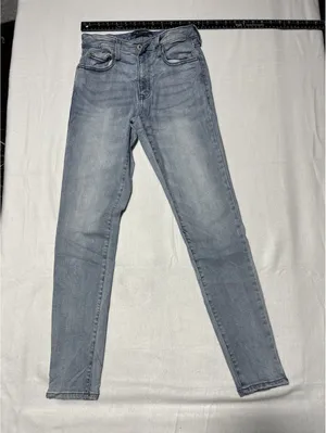 Aeropostale Women's Light Wash Skinny Jeans Size 4 Regular thumbnail 1