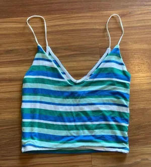 PacSun PS Basics Striped Crop Top thumbnail 1