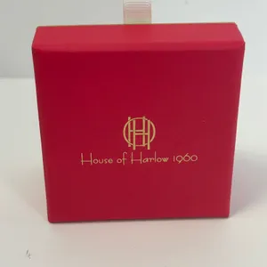 House of‎ Harlow 1960 Set of 3 Gold Tone Hoop Earrings Lead Safe Nickel Free thumbnail 6