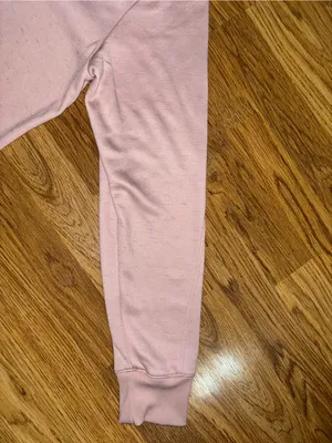 Under Armour Cold Gear Hoodie Women’s Size XL Loose Fit Pink Quilted Gray Logo thumbnail 5