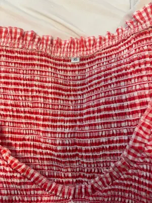 Red Gingham Dress Boutique Dress thumbnail 6