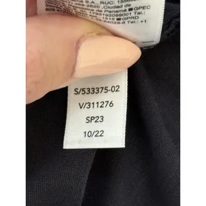 Athleta Air Out Cinch‎ Tank Top Womens Medium Black Activewear Lounge Yoga Tunic thumbnail 7