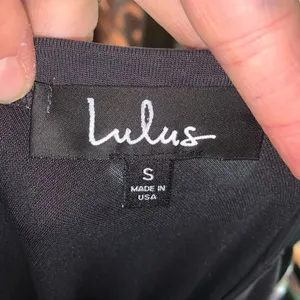 Lulu’s gray knit gathered S t-shirt dress with slit thumbnail 5