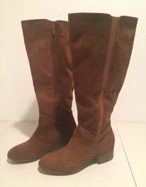 Suede Boots Brown Size 7 thumbnail 1
