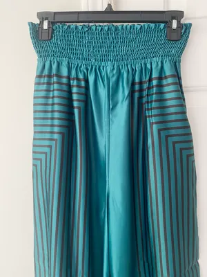 Anthropologie Hutch Geometric Wide Leg Pants, Size S thumbnail 3