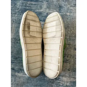 Franco Sarto Green Quilted Leather Platform Sneaker Size 6.5 thumbnail 8