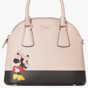 Kate Spade Minnie Mouse Mini Dome Pink Crossbody thumbnail 6