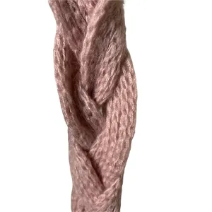 Sperry Top-Sider Womens Scarf 90" Length Knit Ball On‎ Ends Pink OSFM thumbnail 3