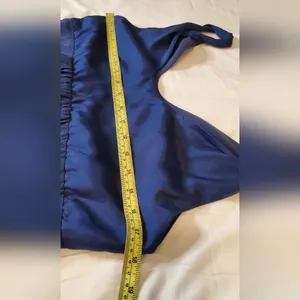 Banana Republic Elegant 100% Silk Blue Sleeveless Top. Size:S thumbnail 4