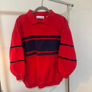Pacer red striped sweatshirt size Size M thumbnail 2