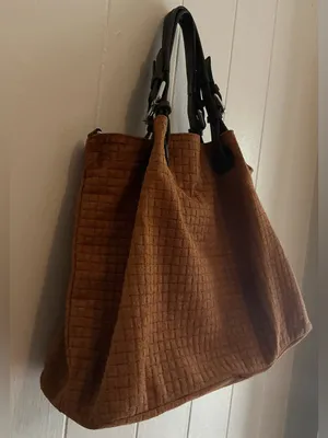 A Rare Sundance Vintage Suede Leather Made In Italy Shoulder Handbag Bag thumbnail 3