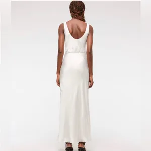 NWT Abercrombie & Fitch Cowl Neck Draped Maxi Dress Sz S thumbnail 2