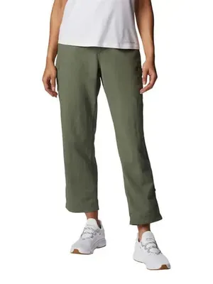 NWT Columbia Womens Size Large Tan Woodland Hills UPF 30 Roll Up Cargo Pants NEW thumbnail 2