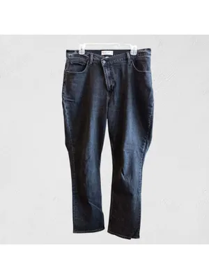 Abercrombie & Fitch 90s Ultra High Rise Black Jeans Women 32 thumbnail 2