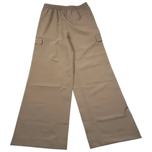 Athleta Promenade Cargo Pant Women Medium Tall Brown Tan Wide Leg 472171 New thumbnail 3
