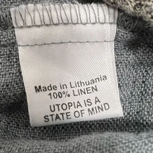Flax 100% Linen Pull On Pants thumbnail 6