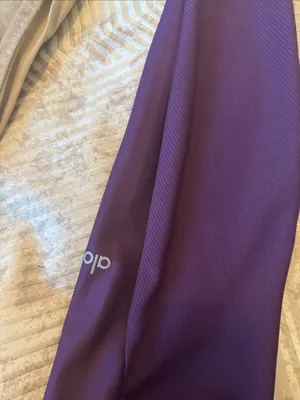 ALO Yoga Deep Plum High-Waist Ponte Leggings thumbnail 5