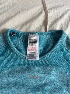 Blue Gymshark Athletic Long Sleeve thumbnail 3
